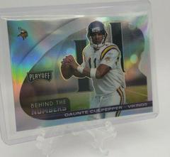 Daunte Culpepper [Silver] #BTN-DCU Football Cards 2021 Panini Playoff Behind the Numbers Prices