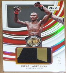 Israel Adesanya [Gold] Ufc Cards 2022 Panini Immaculate UFC Prices