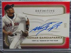 Nomar Garciaparra [Red] Baseball Cards 2023 Topps Definitive Legendary Autograph Collection Prices