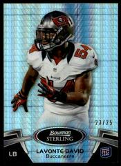 Lavonte David [Prism Refractor] Football Cards 2012 Bowman Sterling Prices