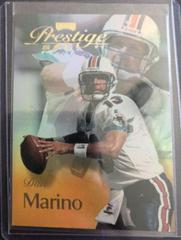 Dan Marino [Spectrum Gold] Football Cards 1999 Playoff Prestige Ssd Prices