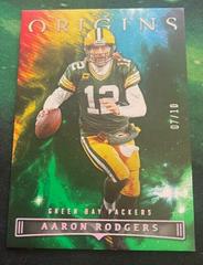 Aaron Rodgers [Green] #36 Football Cards 2022 Panini Origins Prices
