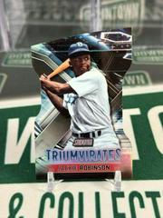Jackie Robinson [Black] #T-28 Baseball Cards 2023 Stadium Club Triumvirates Prices