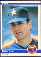 Nolan Ryan Baseball Cards 1984 Fleer Prices