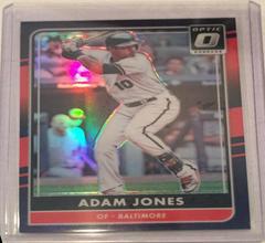 Adam Jones #121 Baseball Cards 2016 Panini Donruss Optic Prices
