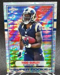 Todd Gurley [Pulsar Refractor] Football Cards 2015 Topps Chrome 1989 Super Rookie Prices