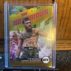 Conor McGregor The Notorious [Gold Refractor] #AKA-8 Ufc Cards 2024 Topps Chrome UFC AKA Prices
