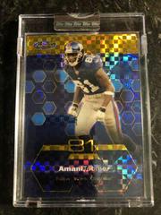 Amani Toomer [Gold Xfractor] #30 Football Cards 2003 Topps Finest Prices