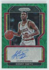 Kenny Smith [Choice Green Prizm] Basketball Cards 2021 Panini Prizm Signatures Prices