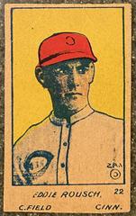 Eddie Rousch [Roush Hand Cut] Baseball Cards 1921 W516 2 2 Prices