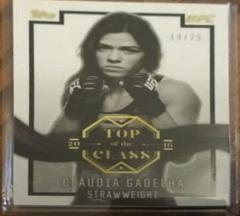 Claudia Gadelha [Silver] #TOC-22 Ufc Cards 2016 Topps UFC Top of the Class Prices