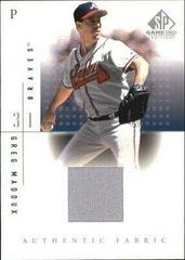 Greg Maddux #GM Baseball Cards 2001 SP Game Used Authentic Fabric Prices