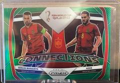 Koke, Sergio Busquets [Green] Soccer Cards 2022 Panini Prizm World Cup Connections Prices