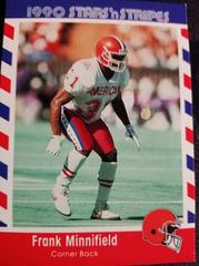 Frank Minnifield  [stars 'n stripes] #10 Football Cards 1990 Fleer Stars N Stripes Prices