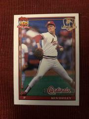 Ken Dayley #41 Baseball Cards 1991 Topps Desert Shield Prices