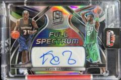 Kevin Garnett #FSS-KVG Basketball Cards 2021 Panini Spectra Full Spectrum Signatures Prices