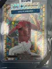 Shohei Ohtani [Gold Donut Circles Prizm] #SG-3 Baseball Cards 2022 Panini Prizm Stained Glass Prices