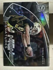 Drew Brees #SKS-DBR Football Cards 2022 Panini Spectra Sky High Signatures Prices