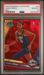 Angel Reese [Red] #49 Basketball Cards 2023 Bowman Chrome University Prices