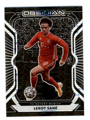 Leroy Sane [White Pulsar] #16 Soccer Cards 2020 Panini Obsidian Prices