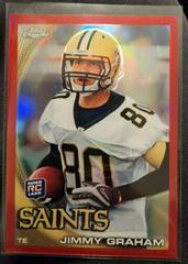 Jimmy Graham [Red Refractor] #C67 Football Cards 2010 Topps Chrome Prices