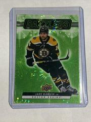 Jake DeBrusk [Green] #DZ-1 Hockey Cards 2023 Upper Deck Dazzlers Prices