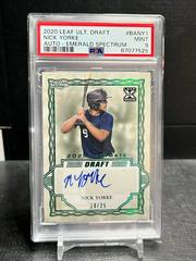 Nick Yorke [Emerald Spectrum] #BA-NY1 Baseball Cards 2020 Leaf Ultimate Autographs Prices