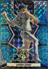 Aaron Ashby [Choice Peacock] #231 Baseball Cards 2022 Panini Mosaic Prices