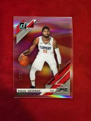 Paul George [Holo Gold] Basketball Cards 2019 Panini Clearly Donruss Prices