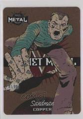 Sandman [Copper] #13 Marvel 2022 Metal Universe Spider-Man Planet Metal Prices