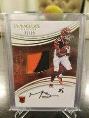 Tyler Boyd [Patch Autograph] Football Cards 2016 Panini Immaculate Prices