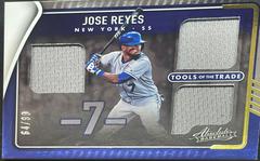 Jose Reyes #TTT3-JR Baseball Cards 2022 Panini Absolute Tools of the Trade 3 Swatch Prices
