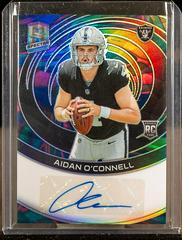Aidan O'Connell #25 Football Cards 2023 Panini Spectra Rookie Autograph Neon Marble Prices