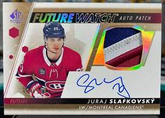 Juraj Slafkovsky #FWAP-SL Hockey Cards 2022 SP Authentic Future Watch Autograph Patch Prices