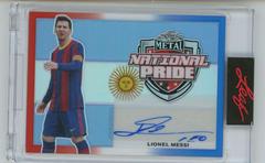 Lionel Messi #NP-LM1 Prices | 2022 Leaf Metal National Pride 