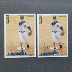 Alan Trammell [Silver Signature] #471 Baseball Cards 1995 Collector's Choice Prices