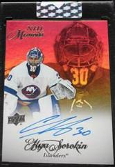 Ilya Sorokin #M-IS Hockey Cards 2020 Upper Deck Clear Cut NHL Memoirs Autographs Prices