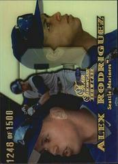 Alex Rodriguez [Row 1] Baseball Cards 1999 Flair Showcase Prices