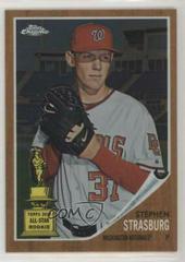 Stephen Strasburg #C124 Baseball Cards 2011 Topps Heritage Chrome Prices