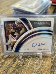 Jalen Tolbert #II-JTO Football Cards 2022 Panini Immaculate Collegiate Introductions Autographs Prices