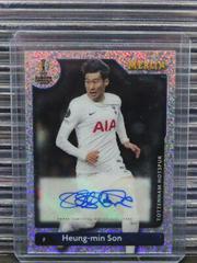 Heung Min Son [Speckle] Soccer Cards 2021 Topps Merlin Chrome UEFA Autographs Prices