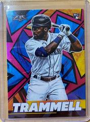 Taylor Trammell [Magenta] #103 Baseball Cards 2021 Topps Fire Prices