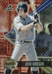 Josh Kroeger Baseball Cards 2001 Bowman's Best Prices