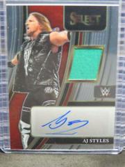AJ Styles #SG-AJS Wrestling Cards 2022 Panini Select WWE Signatures Prices