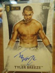 Tyler Breeze Wrestling Cards 2015 Topps WWE Undisputed NXT In Line Autographs Prices