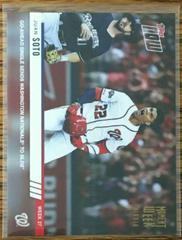 Juan Soto [Gold Winner] #MOW-27W Baseball Cards 2019 Topps Now Moment of the Week Prices