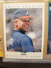 David Justice #33 Baseball Cards 1997 Score Prices