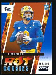 Kenny Pickett [Showcase] #HR1 Football Cards 2022 Panini Score Hot Rookies Prices