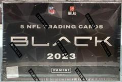 Hobby Box Football Cards 2023 Panini Black Prices
