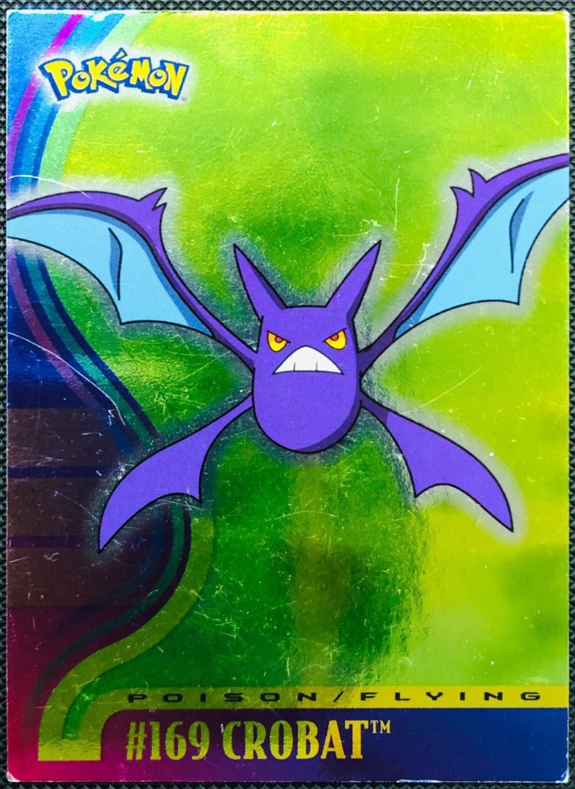 Crobat #169 Pokemon 2001 Topps Johto Champions